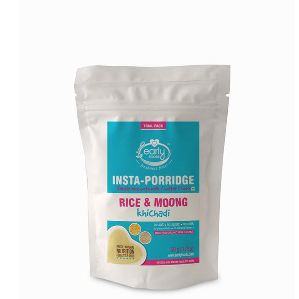 Combo Travel Pack - Instant Porridge Mixes & Dry Dates Powder (Pack of 5), 50g each