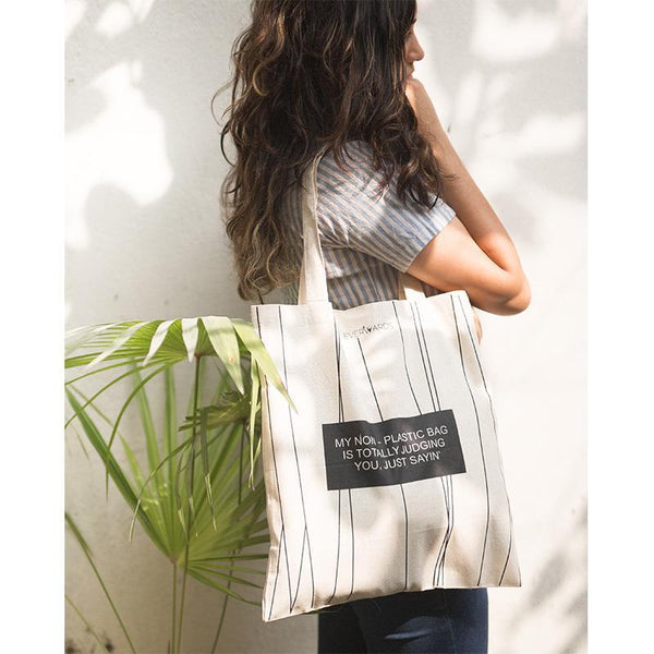 Cotton Foldable Tote Bag made from Fabric Scraps by Rural Women (Pack of 2)
