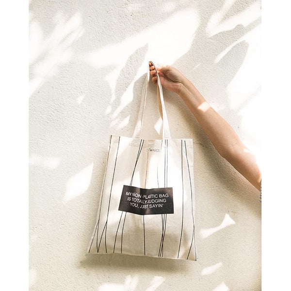 Cotton Foldable Tote Bag made from Fabric Scraps by Rural Women (Pack of 2)