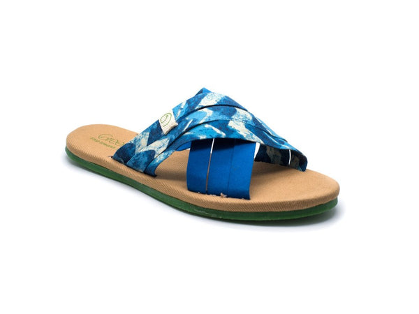 Greensole Criss Cross Recycled Slippers