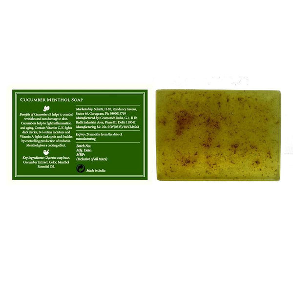 Cucumber Menthol Soap, 100 gm
