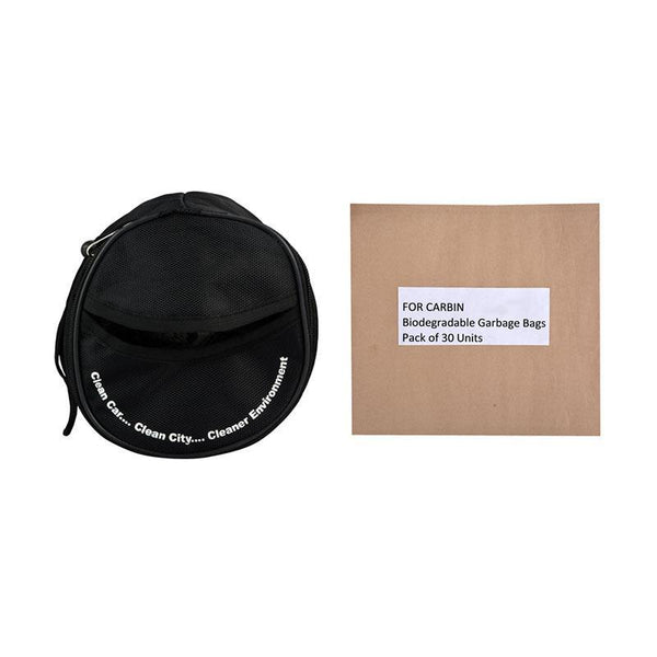 Cylindrical Cloth Car Bin (Reusable)