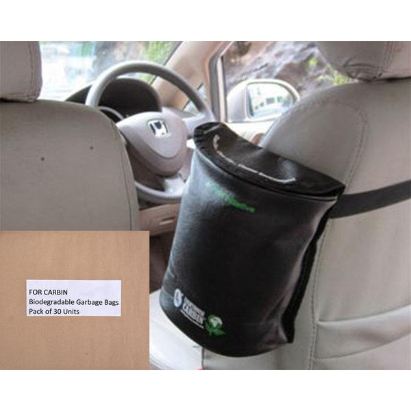Cylindrical Cloth Car Bin (Reusable)