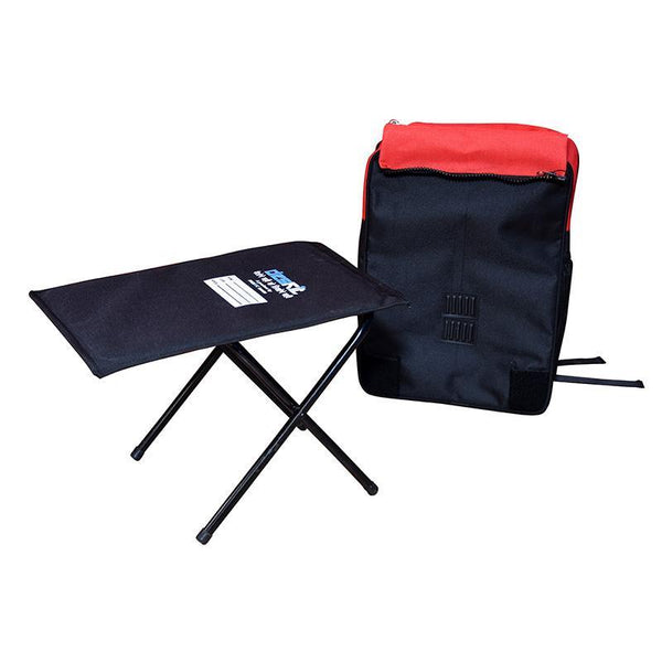 DESKIT  Backpack Convertible into Study Table  - Created by Marginalised Women Artisans (14 Litres) - Red