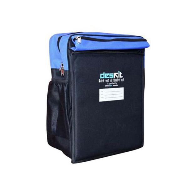 DESKITBackpack Convertible into Study Table - Created by Marginalised Women Artisans (14 Litres) - Blue