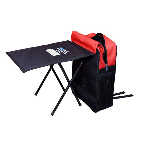 DESKITBackpack Convertible into Study Table  - Created by Marginalised Women Artisans (25 Litres) - Red