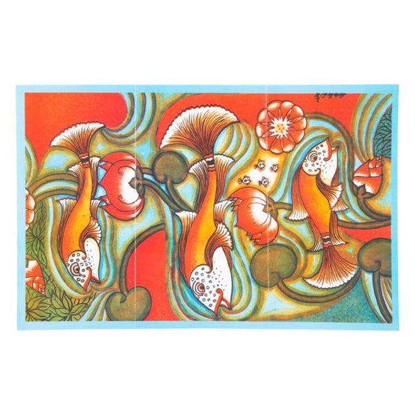 Children's Colouring Kit and Jigsaw Puzzle - Madhubani Painting