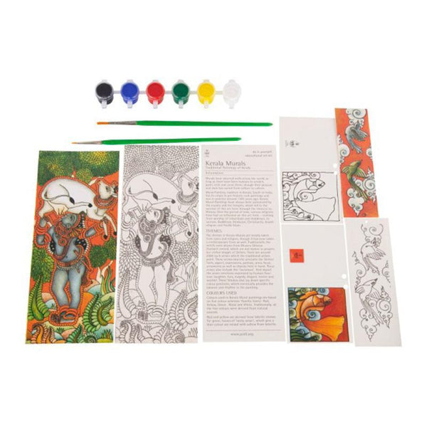 Children's Educational Colouring Kit - Kerala Mural