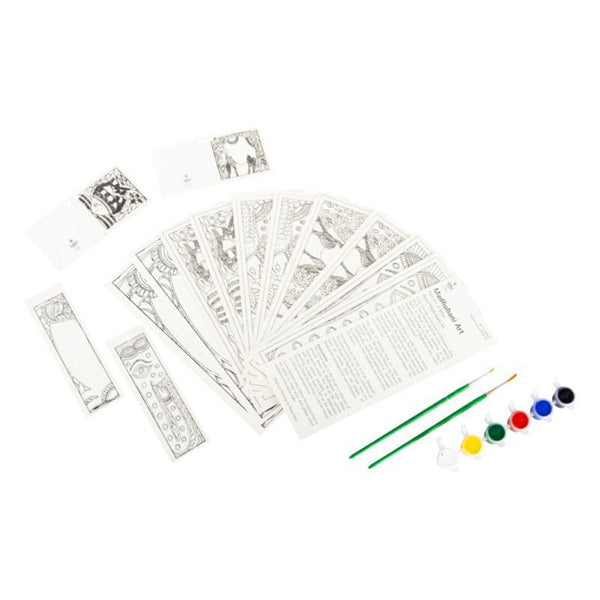 Children's Educational Colouring Kit - Madhubani Painting