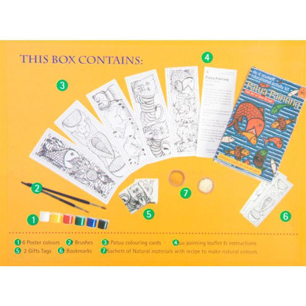 Children's Educational Colouring Kit - Patua Painting