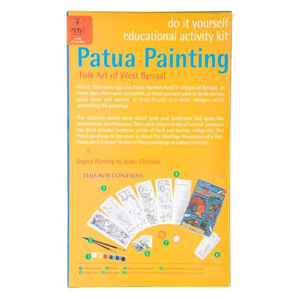 Children's Educational Colouring Kit - Patua Painting