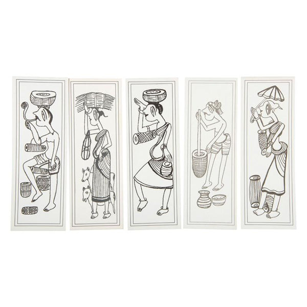 Children's Educational Colouring Kit - Santhal Painting