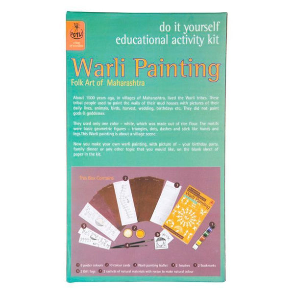 Children's Educational Colouring Kit - Warli Painting