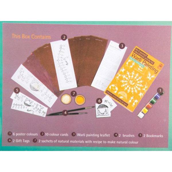 Children's Educational Colouring Kit - Warli Painting