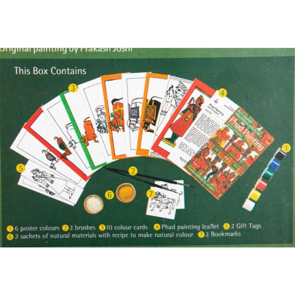 Children's Educational Colouring Kit - Phad Painting