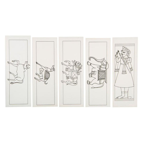 Children's Educational Colouring Kit - Phad Painting
