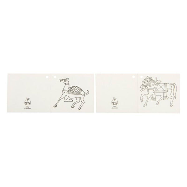 Children's Educational Colouring Kit - Phad Painting