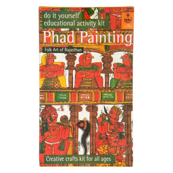 Children's Educational Colouring Kit - Phad Painting