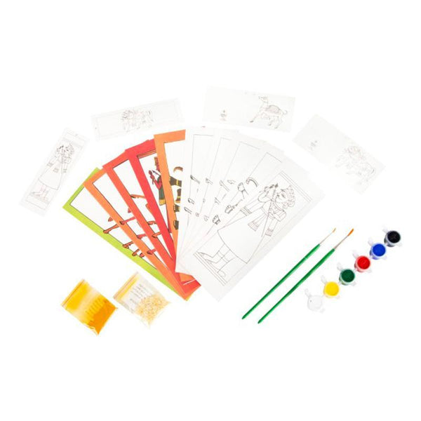 Children's Educational Colouring Kit - Phad Painting
