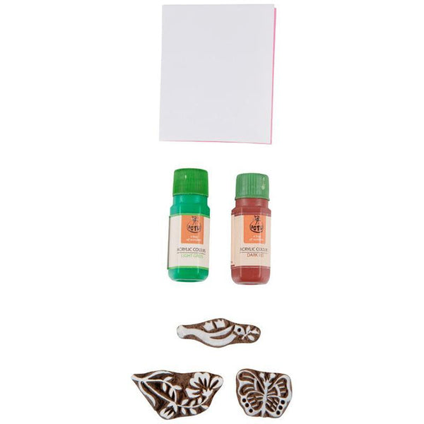 Children's Educational Hand Block Kit - Flower Garden