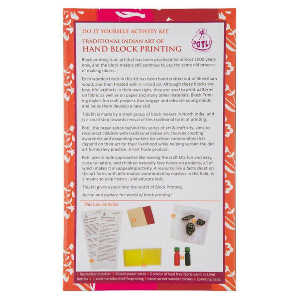 Children's Educational Hand Block Kit - Flower Garden