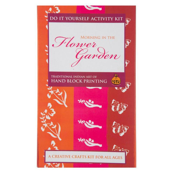 Children's Educational Hand Block Kit - Flower Garden