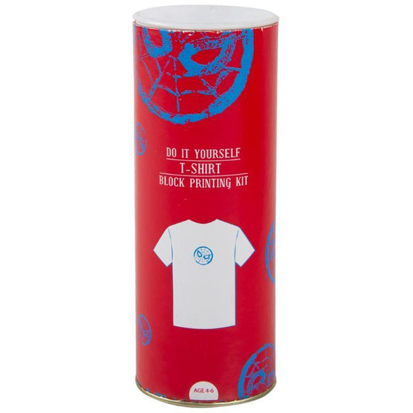 Block Print Your T-Shirt Kit- Red Spiderman