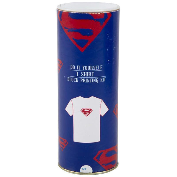 Block Print your T-Shirt Kit - Blue Superman