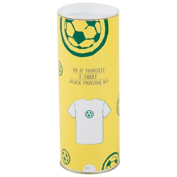 Block Print your T-shirt Kit - Yellow FIFA