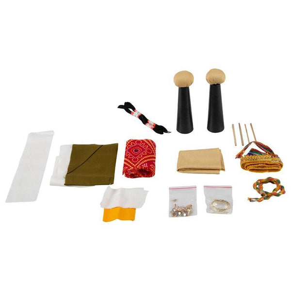 Children's Indian Doll Making Kit - Bengal