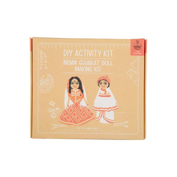Children's Indian Doll Making Kit - Gujarat