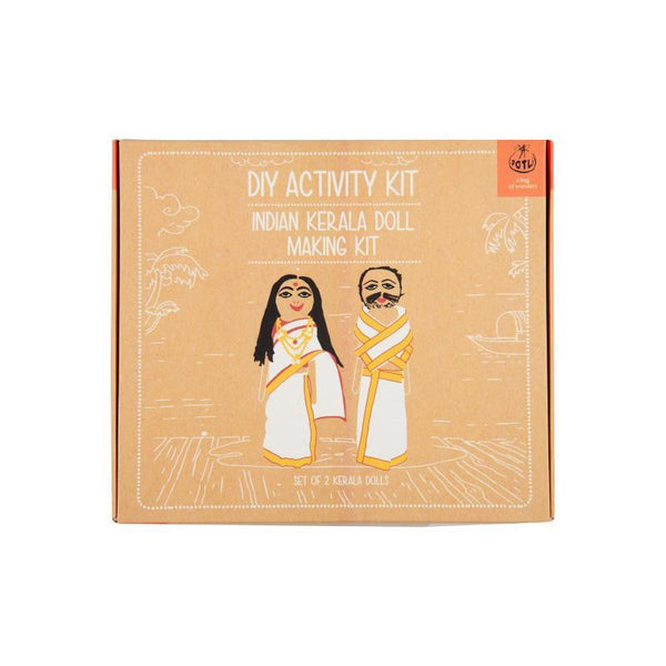 Children's Indian Doll Making Kit - Kerala
