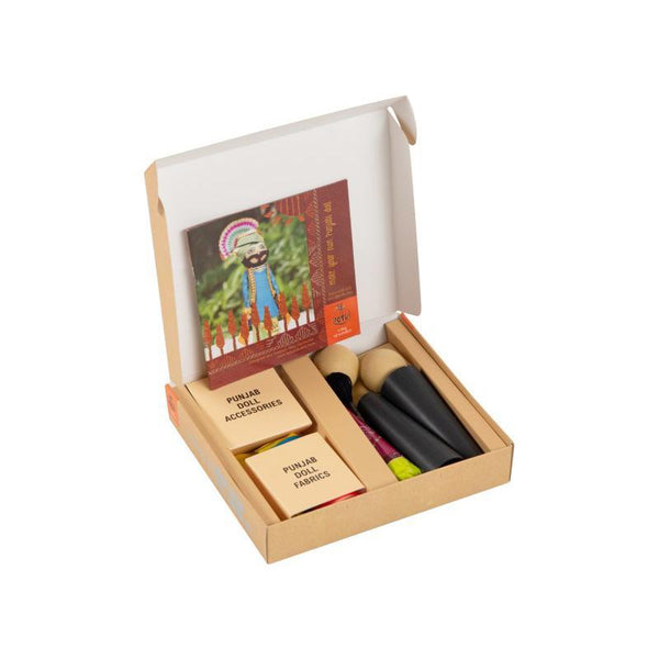 Children's Indian Doll Making Kit - Punjab