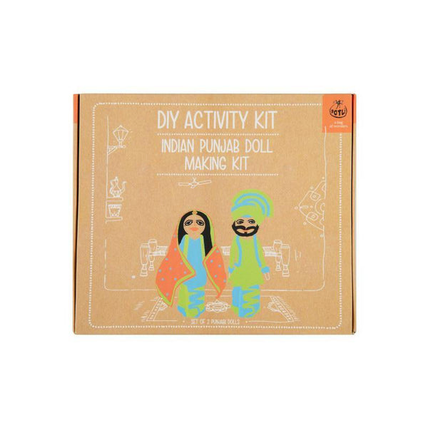 Children's Indian Doll Making Kit - Punjab