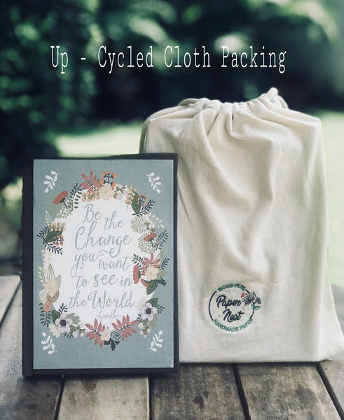 Handmade Paper A5 Size Diary (100 pages)