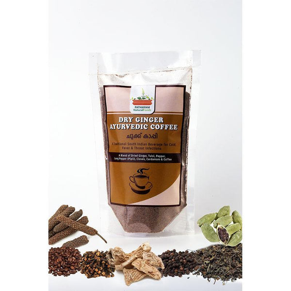 Natural Dry Ginger Ayurvedic Coffee, 100g - Pack of 2