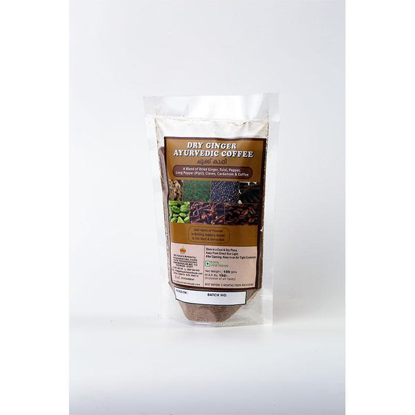 Natural Dry Ginger Ayurvedic Coffee, 100g - Pack of 2