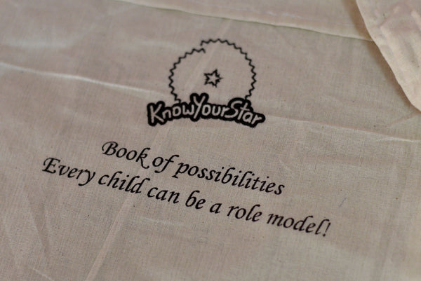 Pack of 5 books + handmade khadi bag