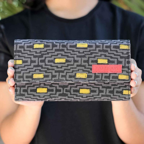 Handcrafted Dark Illusion Wallet