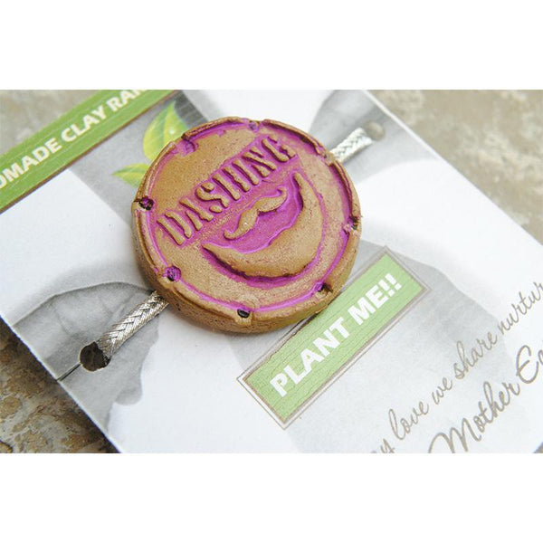 Plantable Clay and Seed Rakhi - Dashing Bro