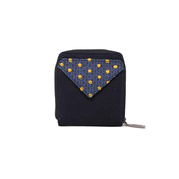 Upcycled Denim Women's Half Wallet
