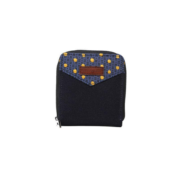 Upcycled Denim Women's Half Wallet