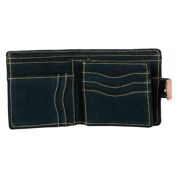 Handcrafted Denim Folded Wallet for Men