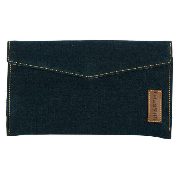 Denim Women's Wallet Handmade by Women Artisans