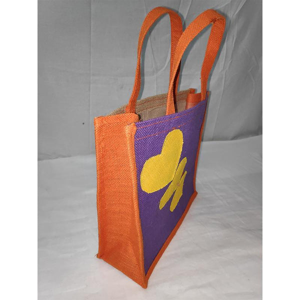 Jute Designer Bag - Purple from Agiripalli, Andhra Pradesh