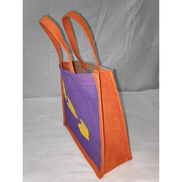 Jute Designer Bag - Purple from Agiripalli, Andhra Pradesh
