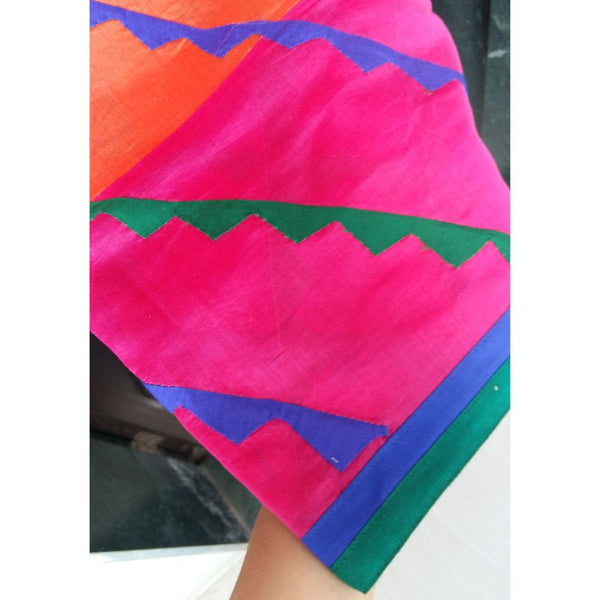 Designer Dupatta - Created with upcycled fabric