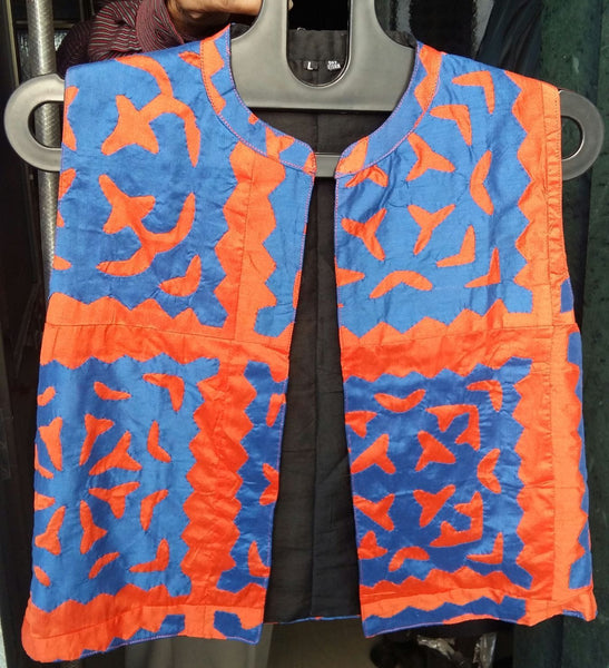 Designer Jacket - Created with upcycled fabric