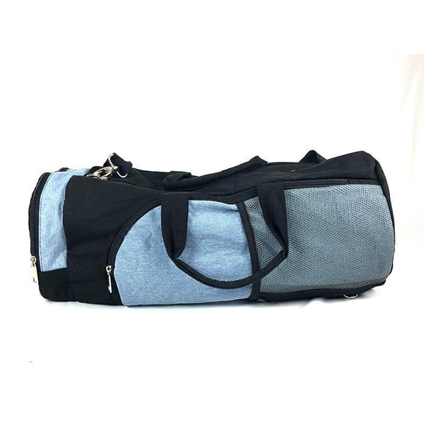 Upcycled Denim Duffel Bag /Backpack