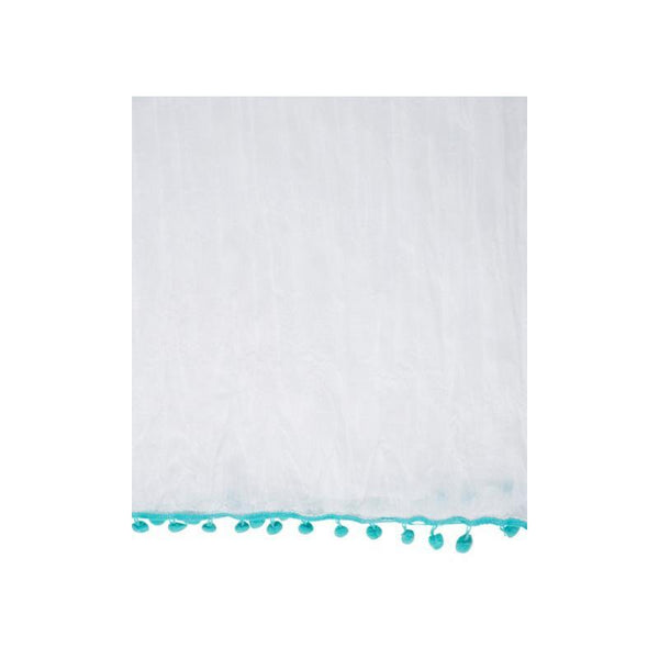 Block Print Your Own Dupatta Kit - Blue Peacock